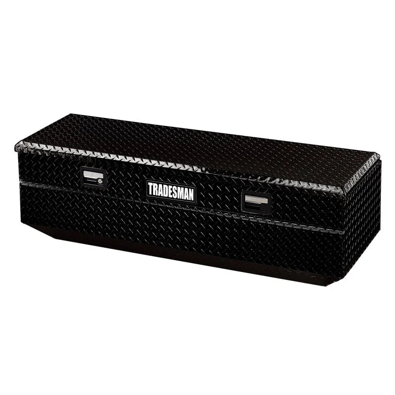 Tradesman Aluminum Flush Mount Truck Tool Box (60in.) - Black - Main Product View