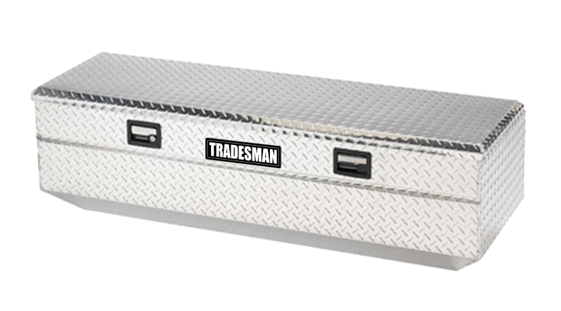 Tradesman Aluminum Flush Mount Truck Tool Box (60in.) - Brite - Side View