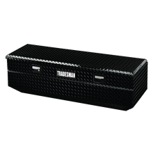 Load image into Gallery viewer, Tradesman Aluminum Flush Mount Truck Tool Box Full/Wide (36in.) - Black - Main Product View