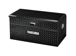 Tradesman Aluminum Flush Mount Truck Tool Box Full/Wide (48in.) - Black - Main Product View