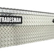 Load image into Gallery viewer, Tradesman Aluminum Side Bin Truck Tool Box w/Push Button (60in.) - Brite - Main Product View