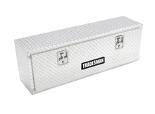 Load image into Gallery viewer, Tradesman Aluminum Top Mount Tool Box (48in.) - Brite - Back View