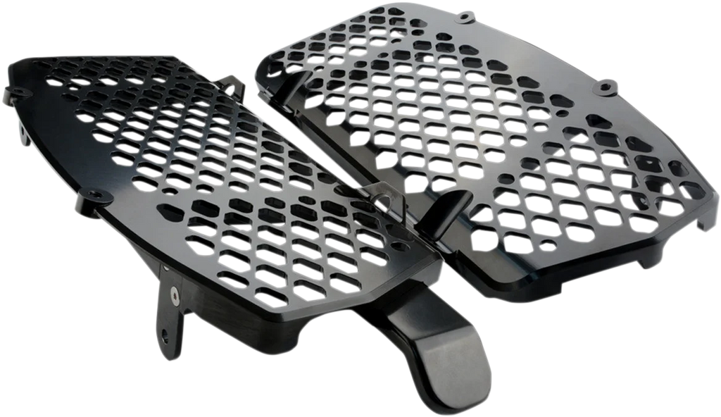 Trail Tech Radiator Guard Set - Black - Husqvarna/KTM - Main Product View