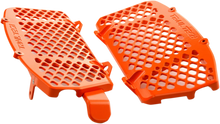 Load image into Gallery viewer, Trail Tech Radiator Guard Set - Orange - Husqvarna/KTM - Main Product View