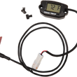 Load image into Gallery viewer, Trail Tech Universal Temperature Meter - Surface Mount - Black - 10 mm - Side View