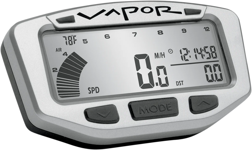 Trail Tech Vapor Speedometer/Tachometer Computer - Side View