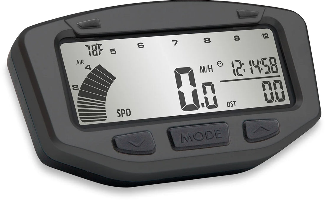 Trail Tech Vapor Speedometer/Tachometer Computer - Side View