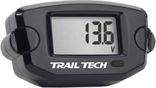 Load image into Gallery viewer, Trail Tech Voltage Meter - Black - Main Product View