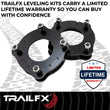 Load image into Gallery viewer, TrailFX 1-1/2 Inch Lift, Coil Spring Spacers, With Spacers/ Installation Hardware T15LL1 - Kit Contents