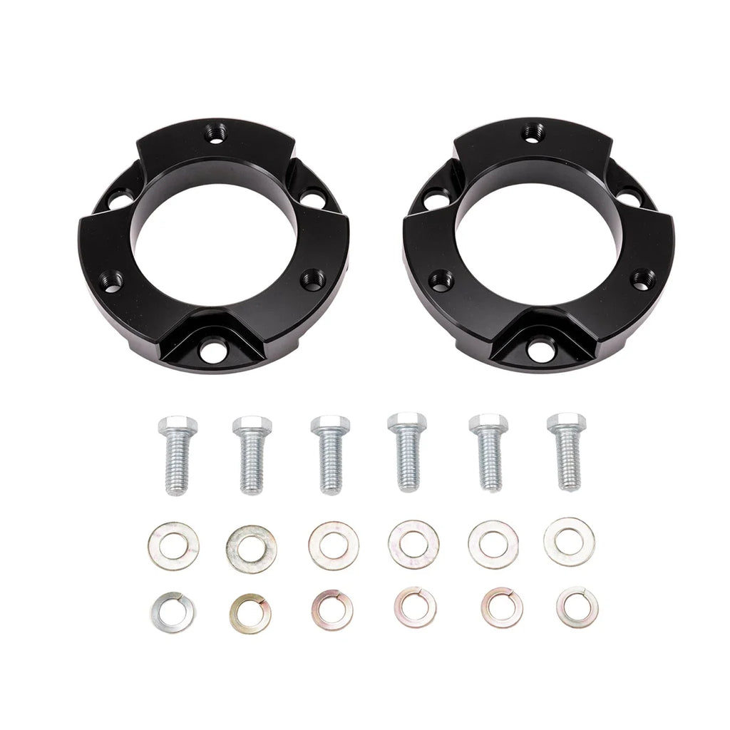 TrailFX 1-1/2 Inch Lift, Strut Assembly Spacers, With Spacers/ Installation Hardware F15LL3 - Kit Contents
