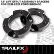 Load image into Gallery viewer, TrailFX 1-1/2 Inch Lift, Strut Assembly Spacers, With Spacers/ Installation Hardware F15LL3 - Kit Contents