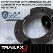 Load image into Gallery viewer, TrailFX 1-1/2 Inch Lift, Strut Assembly Spacers, With Spacers/ Installation Hardware F15LL3 - Kit Contents