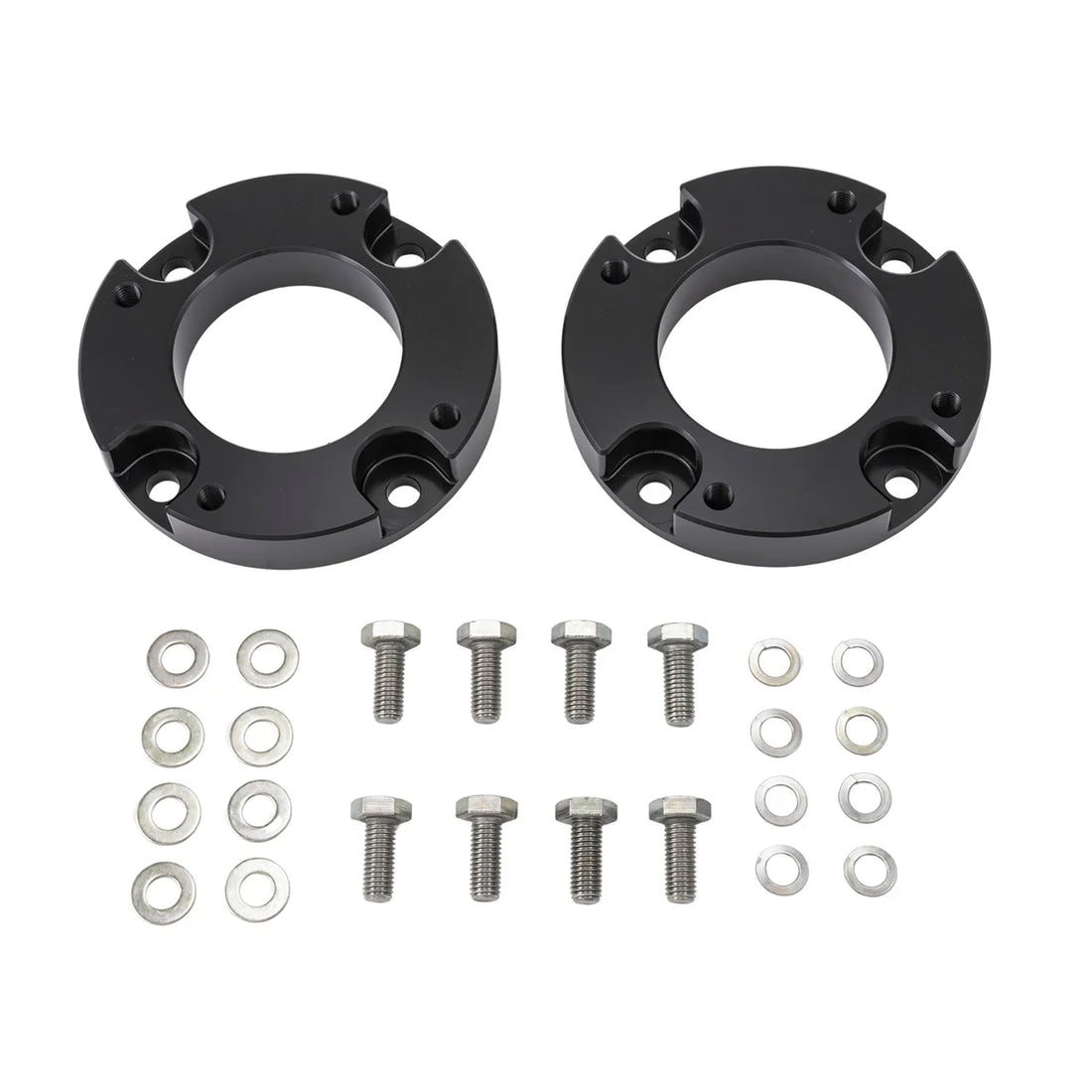 TrailFX 1-1/2 Inch Lift, Strut Assembly Spacers, With Spacers/ Installation Hardware T15LL2 - Kit Contents