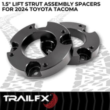 Load image into Gallery viewer, TrailFX 1-1/2 Inch Lift, Strut Assembly Spacers, With Spacers/ Installation Hardware T15LL2 - Kit Contents