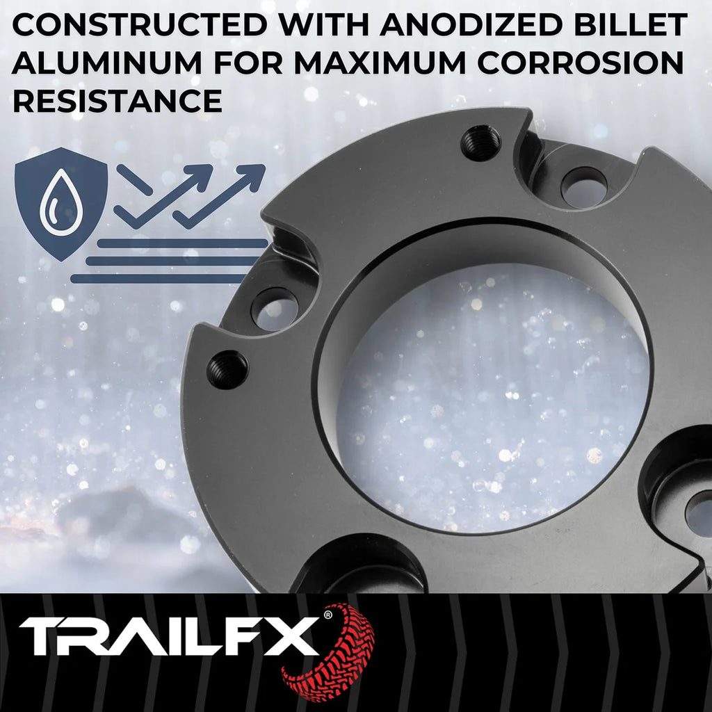 TrailFX 1-1/2 Inch Lift, Strut Assembly Spacers, With Spacers/ Installation Hardware T15LL2 - Kit Contents
