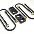 Load image into Gallery viewer, TrailFX 1 Inch Block Aluminum With 2 Blocks/ 4 U-Bolts/ Hardware D10RB2 - Main Product View