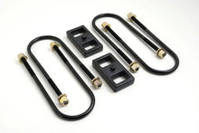 Load image into Gallery viewer, TrailFX 1 Inch Block Aluminum With 2 Blocks/ 4 U-Bolts/ Hardware D10RB2 - Main Product View