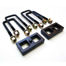 Load image into Gallery viewer, TrailFX 1 Inch Block Aluminum With 2 Blocks/ 4 U-Bolts/ Hardware T10RB1 - Main Product View
