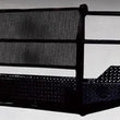 Load image into Gallery viewer, TrailFX 1 Pc Direct Fit Use Orig Mount Hardware W/Grille Grd and Grille Mesh Black Steel FX3011 - Main Product View