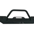 Load image into Gallery viewer, TrailFX 1 Pc Direct-Fit W/Bull Bar W/WIn Mount W/D-Ring Mounts Textured Black Steel J031T - Main Product View