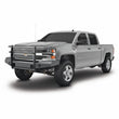 Load image into Gallery viewer, TrailFX 1 Pc Direct Fit W/Grille Guard and Grille Mesh W/OE Light Cutouts Black Steel FX3021 - Main Product View