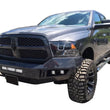 Load image into Gallery viewer, TrailFX 1 Pc Direct Fit W/O Grille Guard W/O WIn Mnt W/O D-Ring Black Titn Pwd Ctd Steel FLDB006TI - Side View
