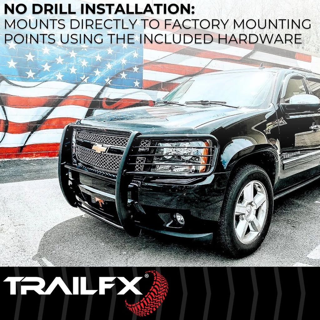 TrailFX 1-Piece, Black Textured Powder Coated, Steel E0047T - Additional View 5