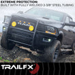 Load image into Gallery viewer, TrailFX 1-Piece, Black Textured Powder Coated, Steel E0048T - Main Product View
