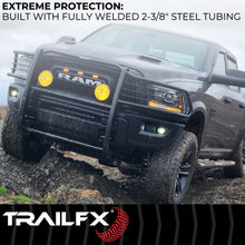 Load image into Gallery viewer, TrailFX 1-Piece, Black Textured Powder Coated, Steel E0048T - Main Product View