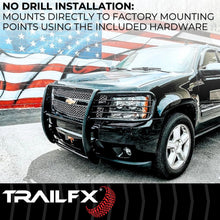 Load image into Gallery viewer, TrailFX 1-Piece, Black Textured Powder Coated, Steel E0048T - Installation View