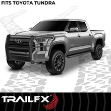 Load image into Gallery viewer, TrailFX 1-Piece, Black Textured Powder Coated, Steel E0049T - Back View
