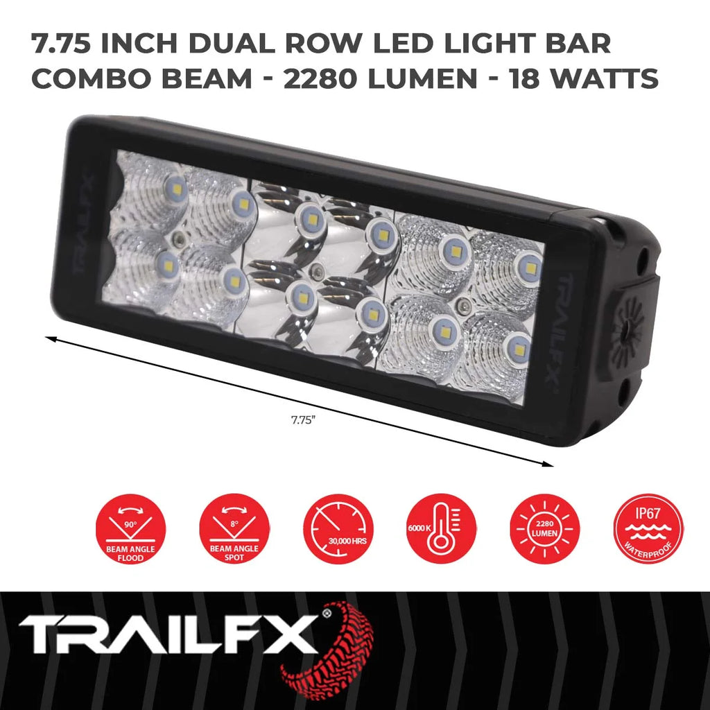 TrailFX 12 Inch x 1-1/2 Inch Width 6DRSCM - Side View