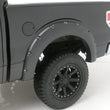 Load image into Gallery viewer, TrailFX 2 Inch Tire Coverage Smooth Black ABS Plastic Set of 4 PFFF3006S - Rear View