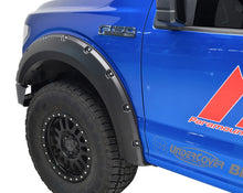 Load image into Gallery viewer, TrailFX 2 Inch Tire Coverage Textured Black ABS Plastic Set of 4 PFFF3003T - Front View
