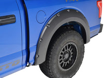 Load image into Gallery viewer, TrailFX 2 Inch Tire Coverage Textured Black ABS Plastic Set of 4 PFFF3003T - Rear View
