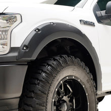 Load image into Gallery viewer, TrailFX 2 Inch Tire Coverage Textured Black ABS Plastic Set of 4 PFFF3006T - Front View