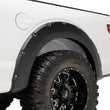 Load image into Gallery viewer, TrailFX 2 Inch Tire Coverage Textured Black ABS Plastic Set of 4 PFFF3006T - Rear View