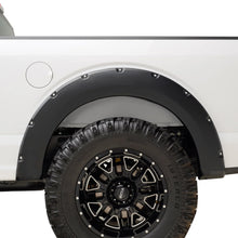 Load image into Gallery viewer, TrailFX 2 Inch Tire Coverage Textured Black ABS Plastic Set of 4 PFFF3006T - Rear View