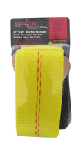 Load image into Gallery viewer, TrailFX 24x2 1666 Lb Load Cap W/O Ratchet Yellow Sgl W/D-Ring A92031Y - Main Product View