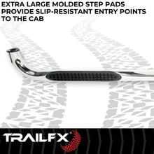 Load image into Gallery viewer, TrailFX 3 Inch Round Bent Pol Stainless Steel Without End Caps Frame Body Mount Bolts 1110134041 - Additional View 5