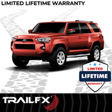 Load image into Gallery viewer, TrailFX 3 Inch Round Bent, Rocker Panel Mount A0069S - Installation View