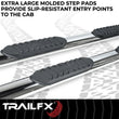 Load image into Gallery viewer, TrailFX 4 Inch Oval Straight Pol Stainless Steel Rocker Panel Mount A1516S - Additional View 6