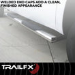 Load image into Gallery viewer, TrailFX 4 Inch Oval Straight Pol Stainless Steel Rocker Panel Mount A1516S - Additional View 7
