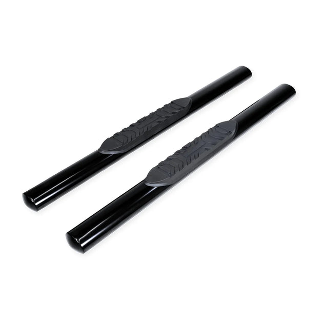 Mild Steel Rocker TrailFX 4 Inch Oval Straight Powder Coated Black Mild Steel Rocker...