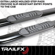 Load image into Gallery viewer, TrailFX 5 Inch Oval Bent Powder Coated Black Steel Frame Body Mount Bolts A7066B - Additional View 6