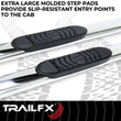 Load image into Gallery viewer, TrailFX 5 Inch Oval Straight Pol Stainless Steel Rocker Panel Mount A7036S - Additional View 5