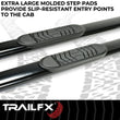 Load image into Gallery viewer, TrailFX 5 Inch Oval Straight Powder Coated Black Steel Frame Body Mount Bolts A7001B - Additional View 6