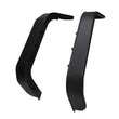 Load image into Gallery viewer, TrailFX 5.5 Inch Tire Coverage Textured Pwdr Ctd Black 1.5 Inch Steel Tubing Set Of 2 J052RF - Angled View