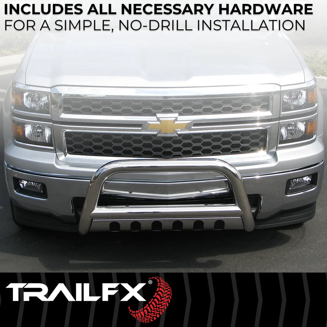 TrailFX 6-1/2 Inch Max Light/ 20 Inch Max Light Bar B0046S - Back View