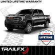 Load image into Gallery viewer, TrailFX 6 Inch Oval Straight Pol Stainless Steel Frame Body Mount Bolts A8201S - Side View